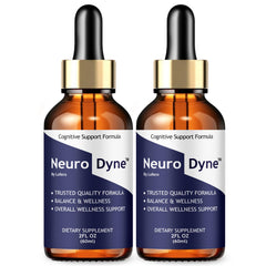 Lofero NeuroDyne Drops bottle shown for daily focus support