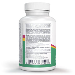 Logos Nutritionals Complete Thymic Formula capsules are easy to swallow daily.