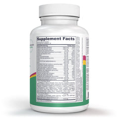 Logos Nutritionals Complete Thymic Formula ingredients highlight vitamins, minerals, thymus extracts.
