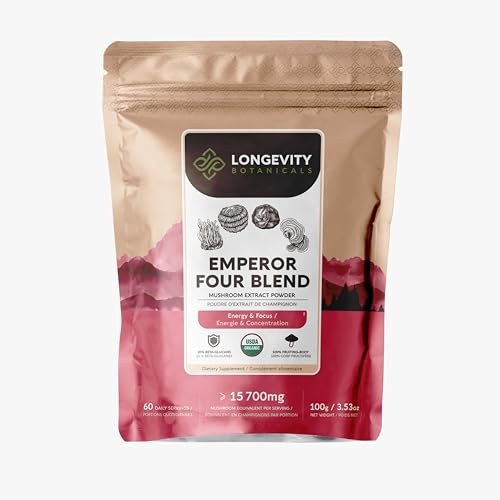 Emperor 4 powder scoop showing standard serving size for energy.