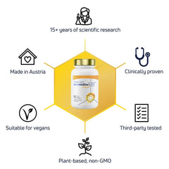 Longevity Labs+ spermidineLIFE Extra+ wheat germ ingredients showcase natural extract for daily support.