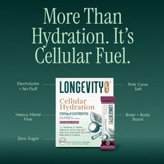 Longevity Rx electrolyte powder scoop for precise serving and mixing.