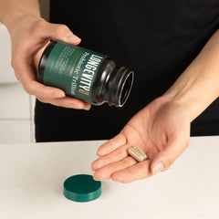Longevity Rx Probiotic Trillion packaging on shelf emphasizes complete biotic support.