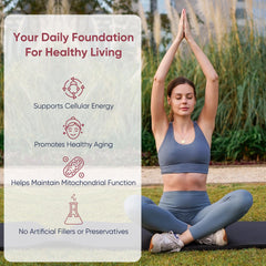 Fresh packaging hints at high-purity postbiotic formulation.