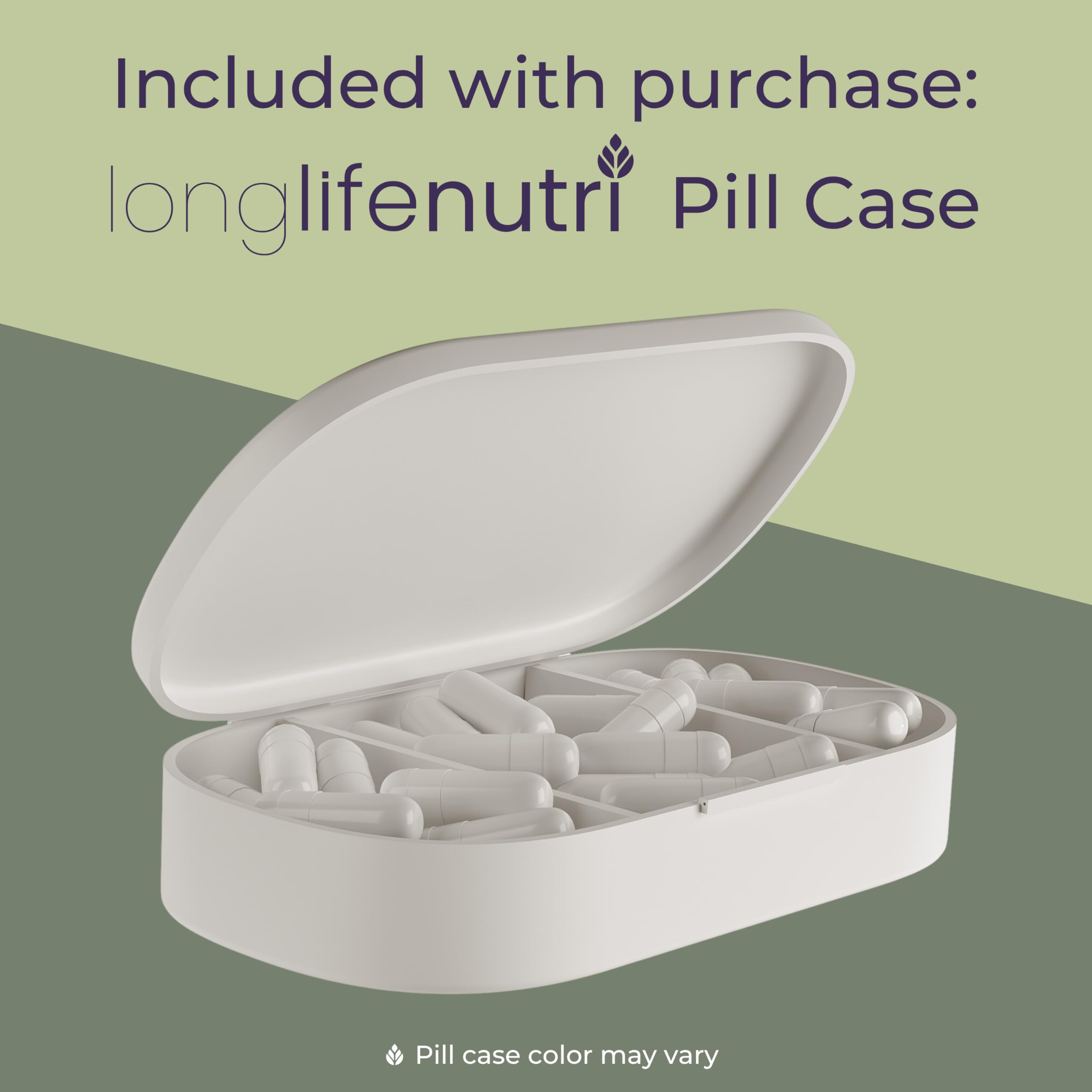 GMP-certified LongLifeNutri label signaling consistent quality
