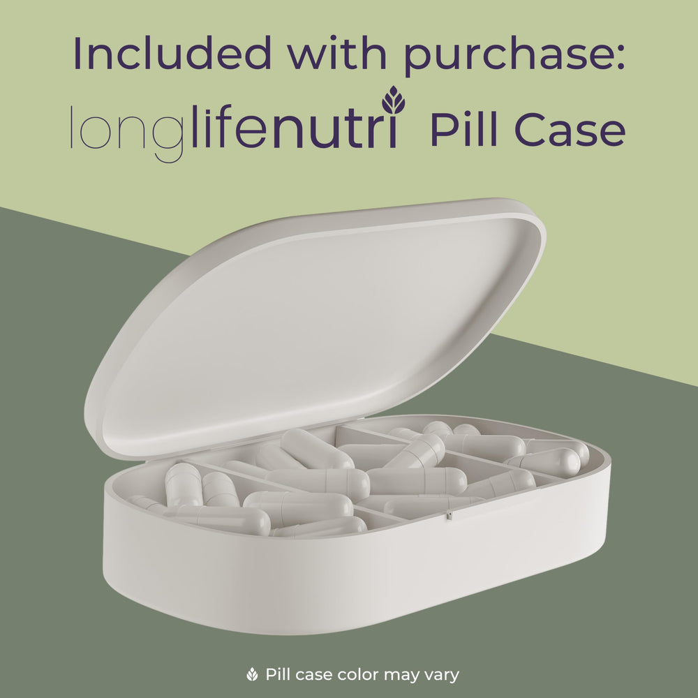 GMP-certified LongLifeNutri label signaling consistent quality