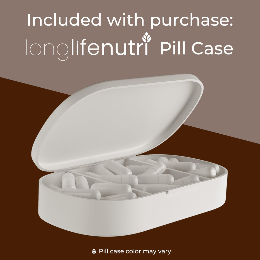 Lab-tested, purity-focused LongLifeNutri Lumbrokinase packaging for trust.