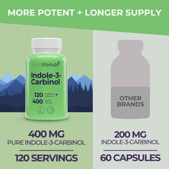 Organic ingredients label highlights clean sourcing for daily wellness.
