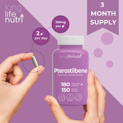 LongLifeNutri product image shows premium clean-label packaging.