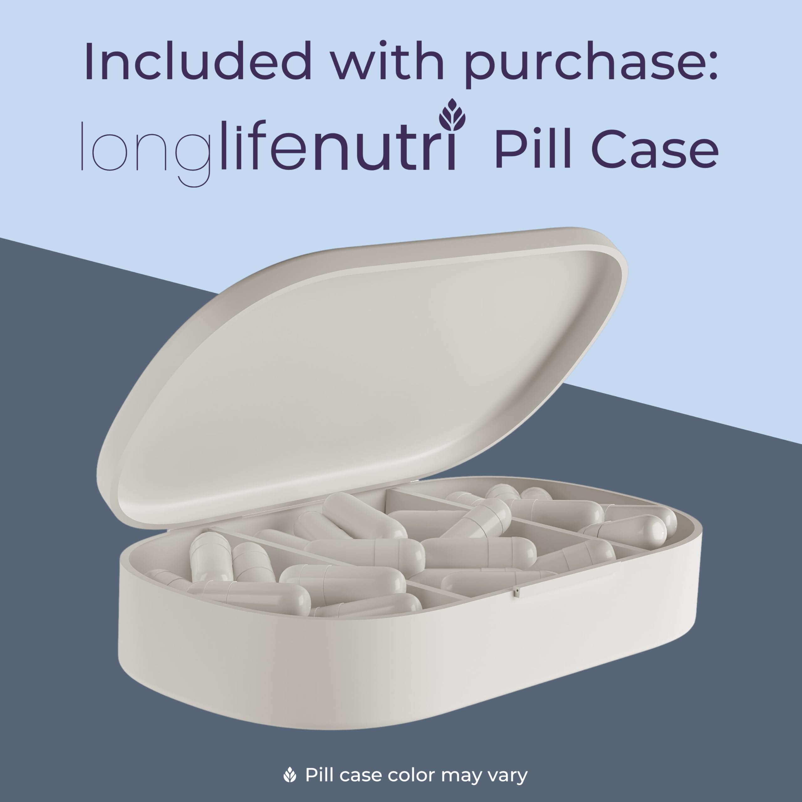 LongLifeNutri SAM-e 400mg two-month supply viewed in bottle