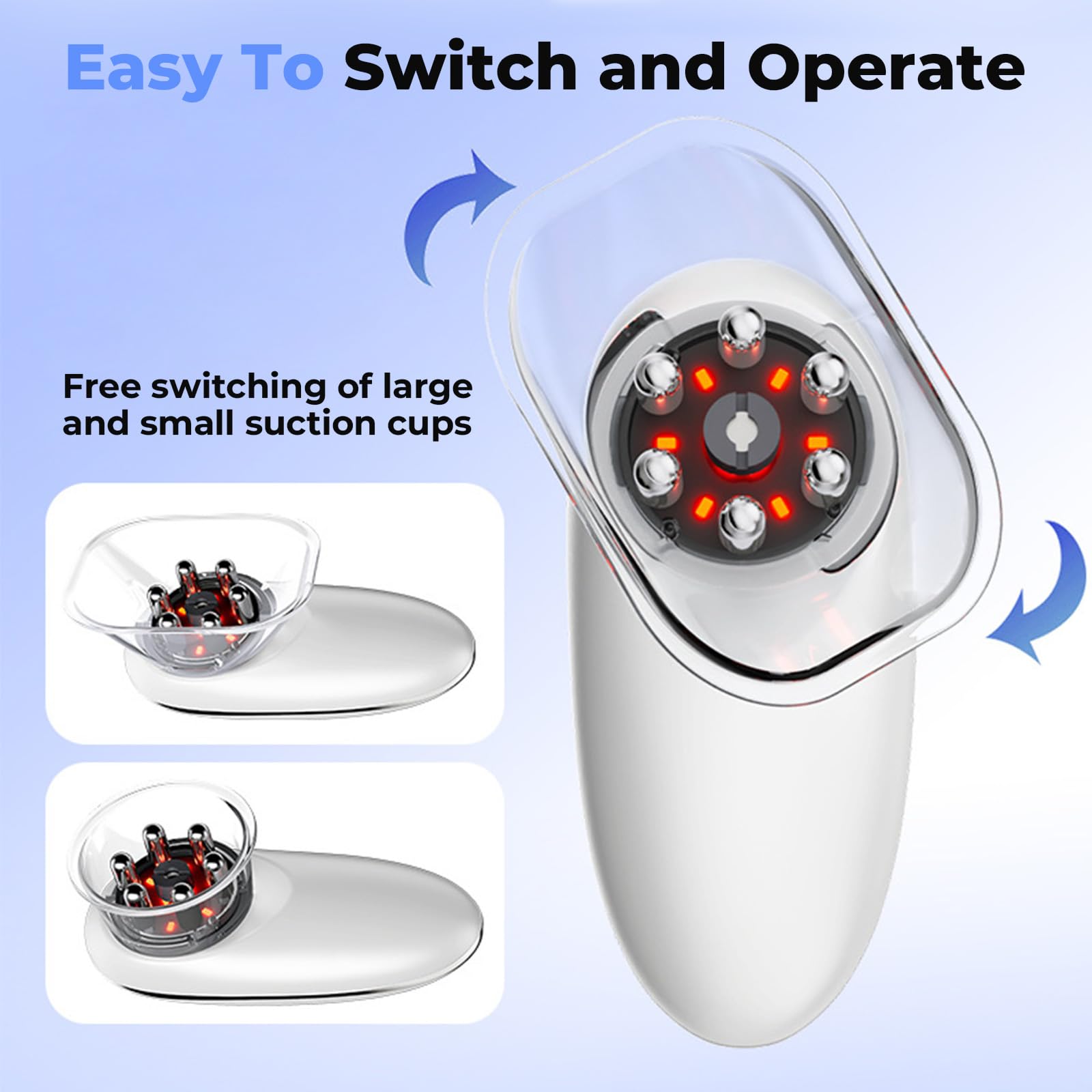Longzhuo red-light therapy panel supports skin rejuvenation sessions.