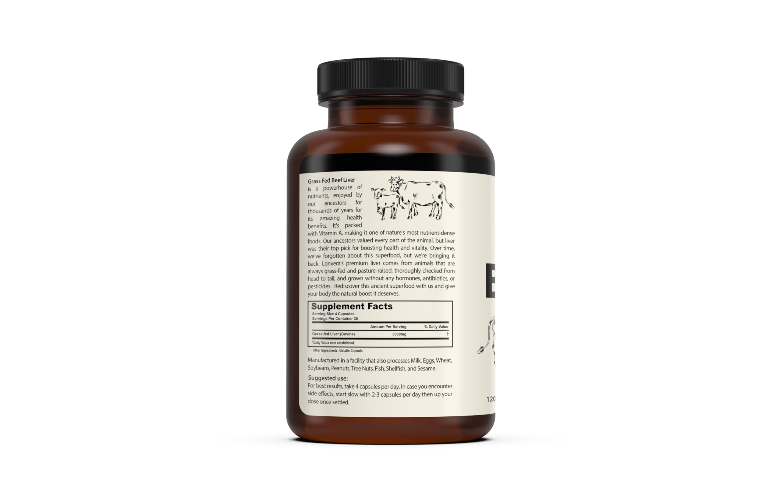 Lonvera paleo-friendly liver capsules — complements modern wellness routines.
