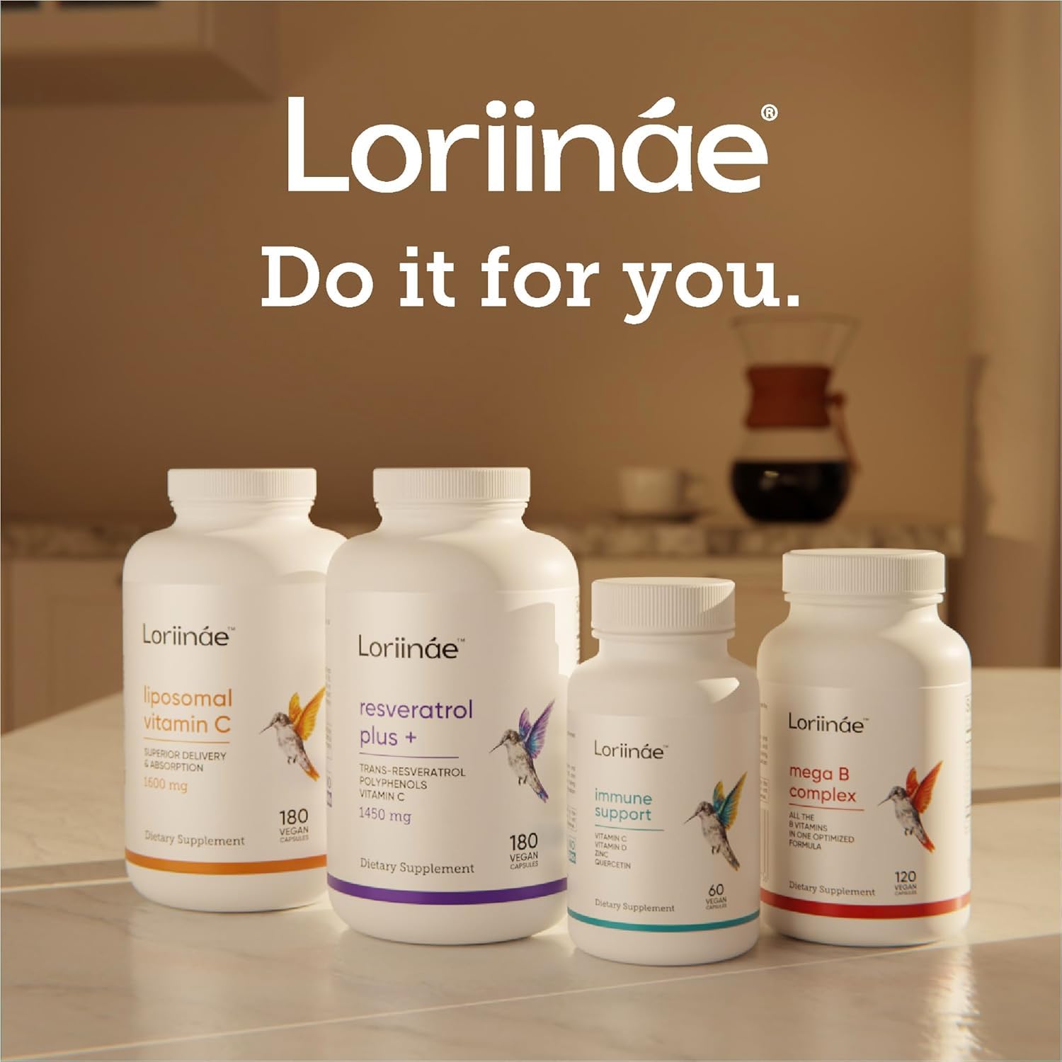 Loriináe Mega B Complex daily-use scene