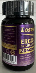 Losoki Ergo+ packaging box with ingredient details.