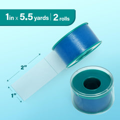 Close-up of LotFancy silicone tape showing waterproof adhesion.