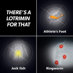 Lotrimin AF quick-drying formula in action for comfortable wear.