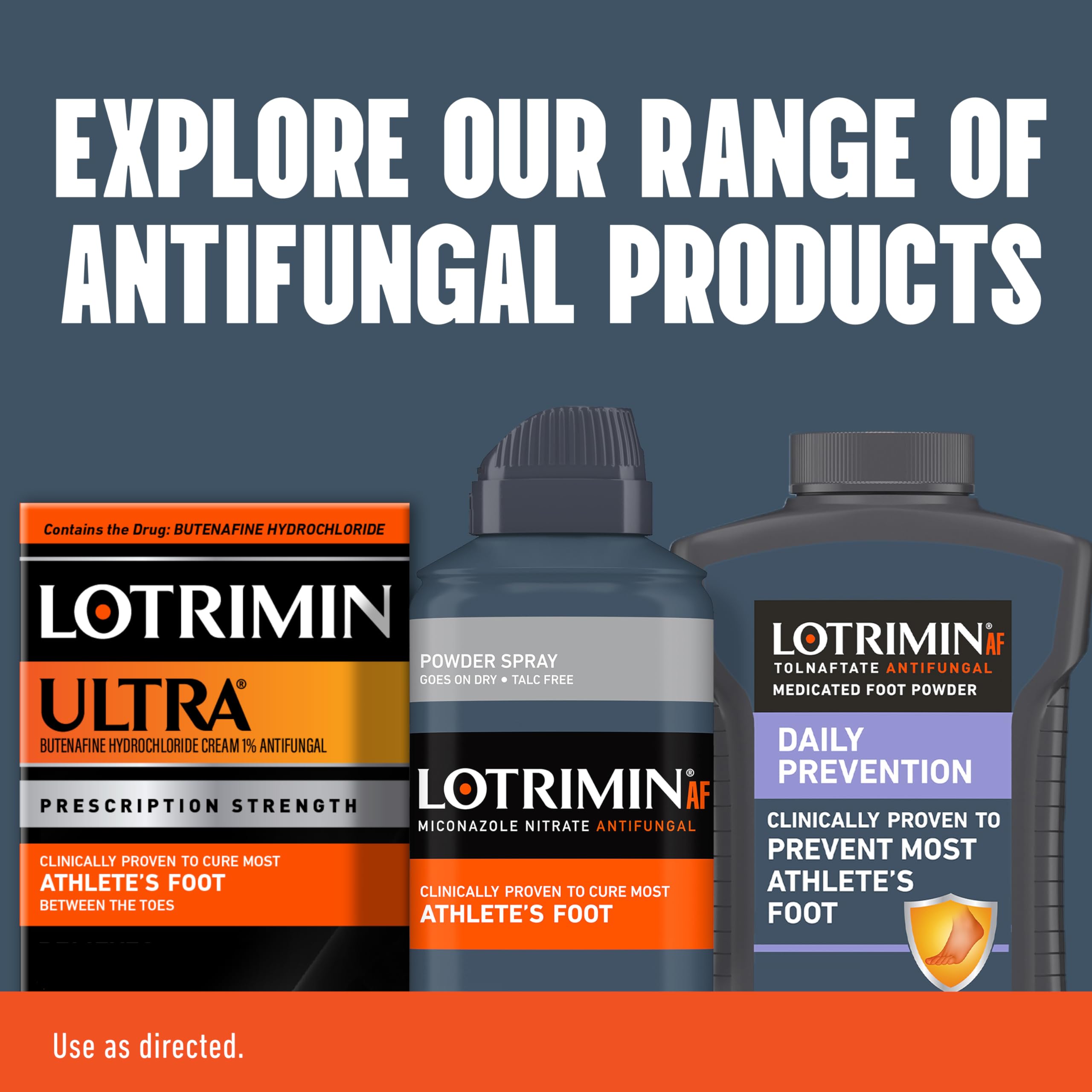 Safe for kids over 2 when used as directed with Lotrimin AF.