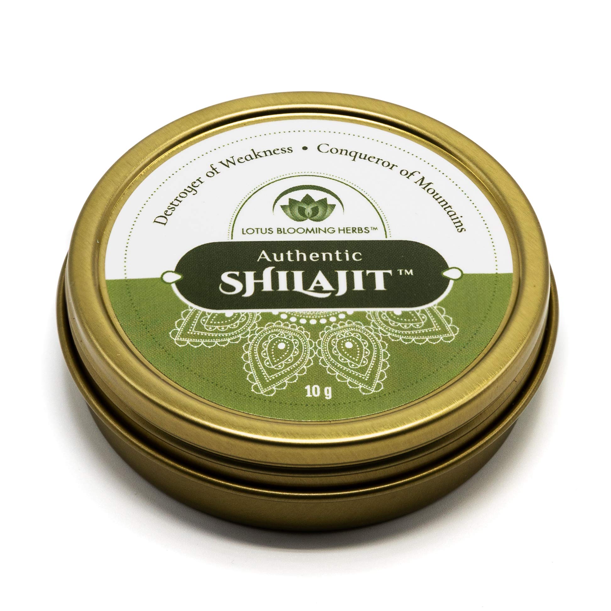 Lotus Blooming Herbs Shilajit resin in water demonstrates smooth dispersion and mineral-rich solution.