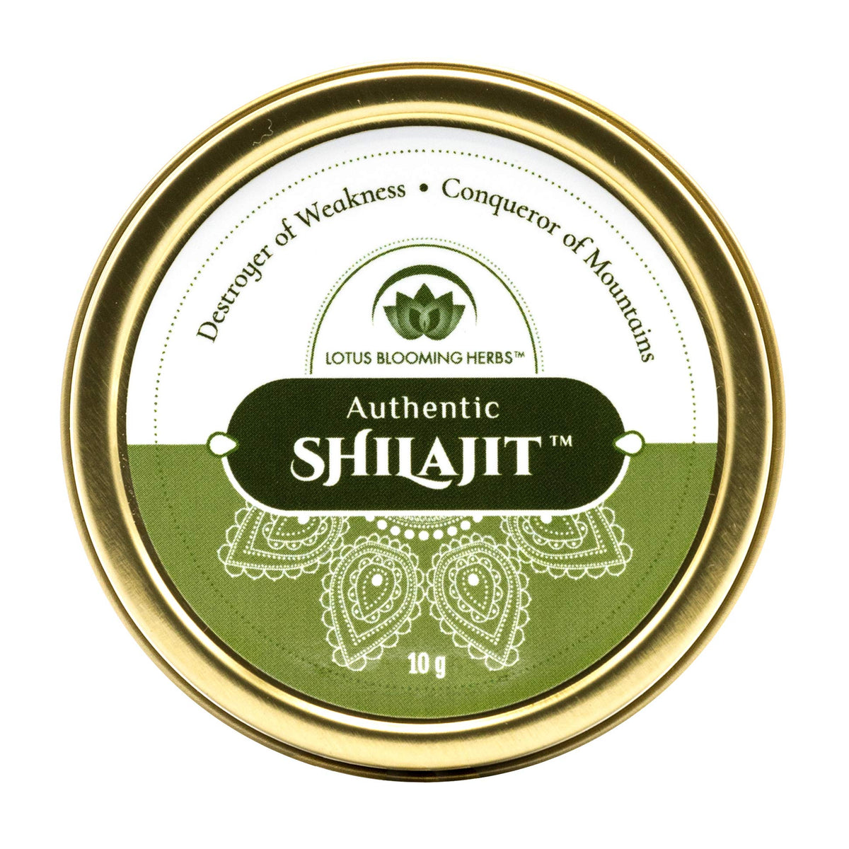 Lotus Blooming Herbs Shilajit resin pour highlights a pure mineral complex for daily vitality.