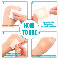 Lounsweer irregular bandages ideal for knees and elbows