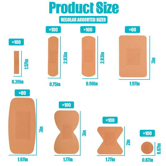 Lounsweer long-strip bandages in various sizes for precise finger coverage