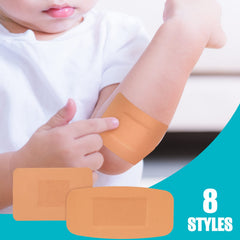 Lounsweer long-strip bandages in multiple widths for adaptable protection