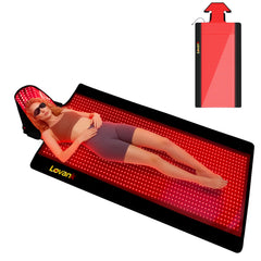Lovank red light therapy mat offers full-body coverage for recovery sessions.
