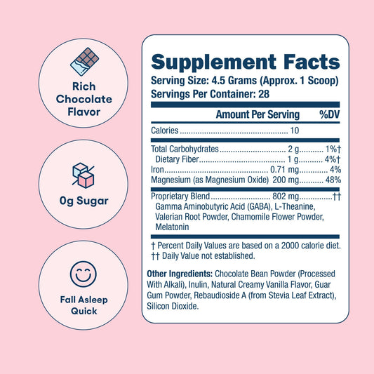 Love Sweat Fitness Sleep Boost Powder being poured into a glass for sleep support