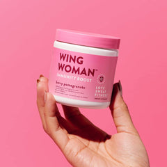 Love Sweat Fitness packaging shows vegan, non-GMO, gluten-free features.
