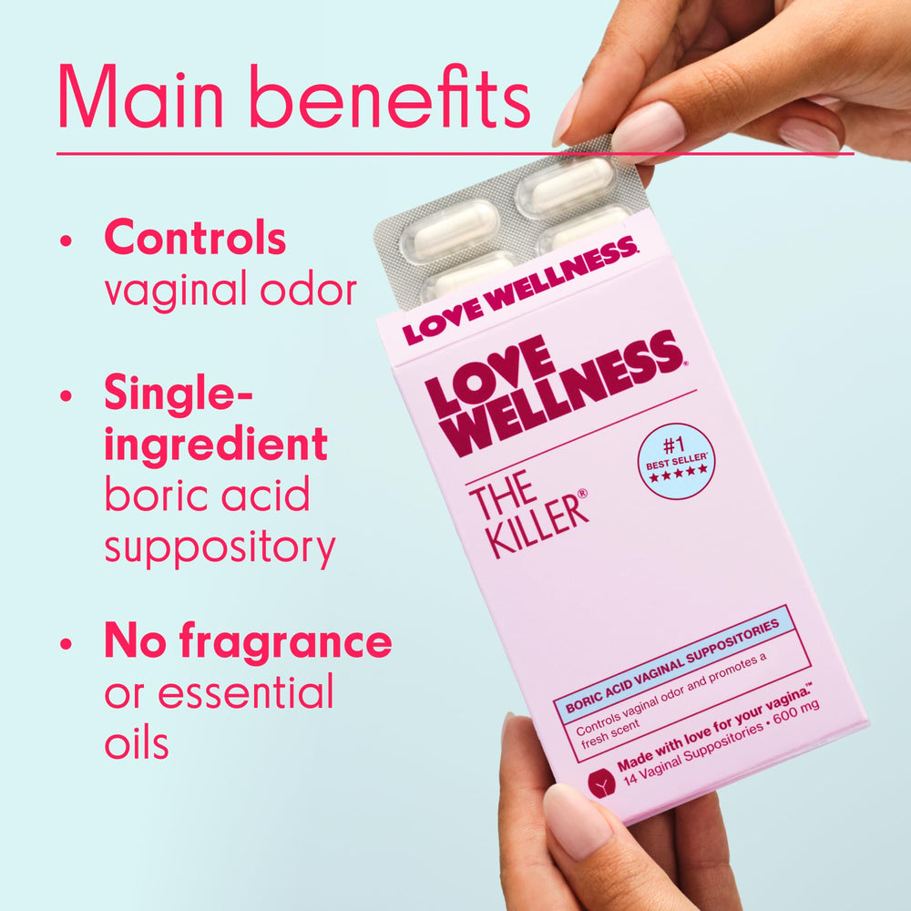 Love Wellness The Killer designed for bedtime use and overnight comfort