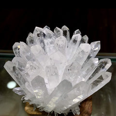 Loverain crystal cluster purifies space energy and reflects light beautifully.