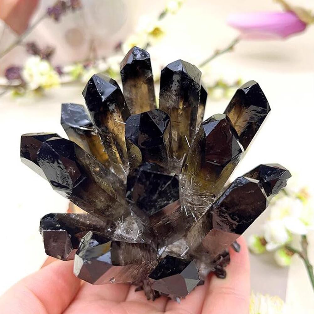 Loverain quartz cluster makes a thoughtful gift with natural charm.