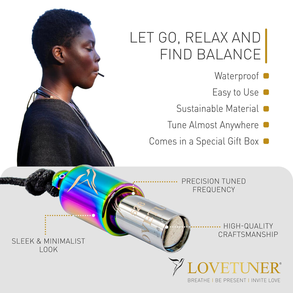 Gift-ready Lovetuner box highlighting a calm, mindful gift.
