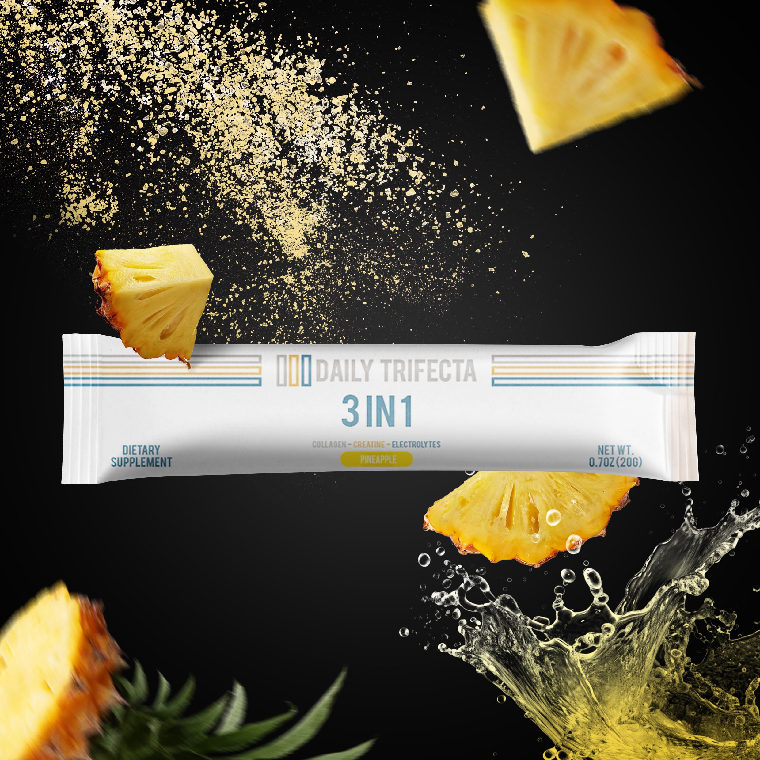 Lovie Style collagen and creatine ingredients highlighted on nutrition panel