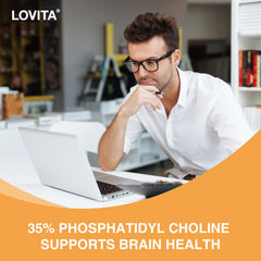 Lovita pack of 3 box with 60 softgels on display