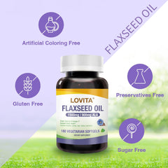LOVITA icons show Non-GMO and gluten-free certifications at a glance.