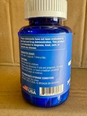 LOVITA NR nutrition facts panel lists 350 mg per capsule for clarity.