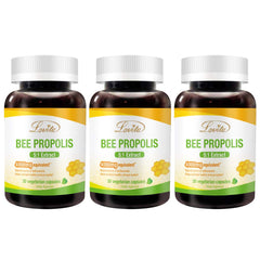 Lovita Propolis capsules bottle showing 800mg 5:1 extract for daily use