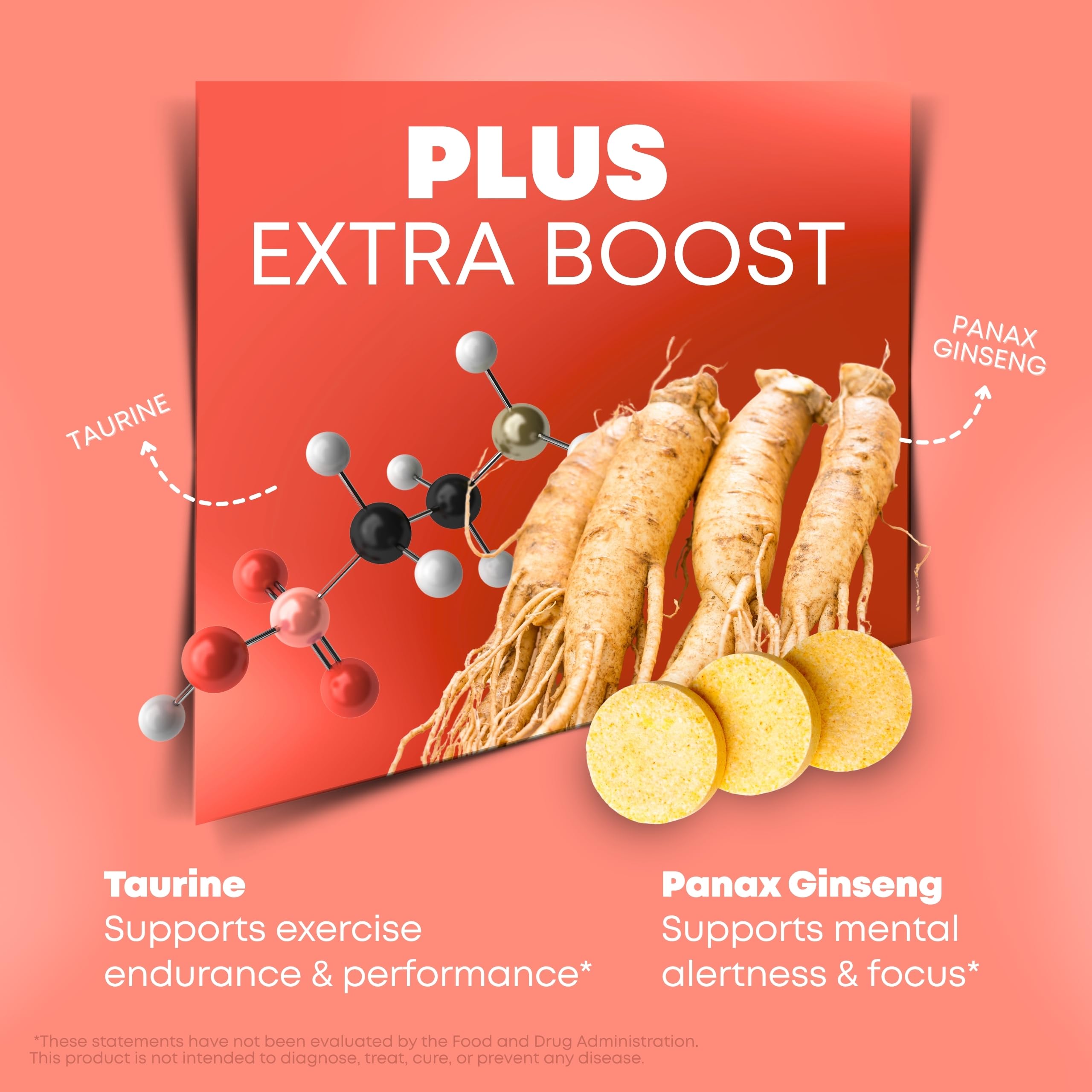 LOVITA Taurine and Ginseng-enhanced B Complex for a gentle daily lift