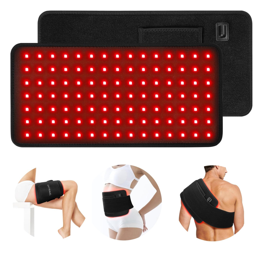 LOVTRAVEL large 16x7.9-inch therapy pad delivers broad coverage for targeted relief.