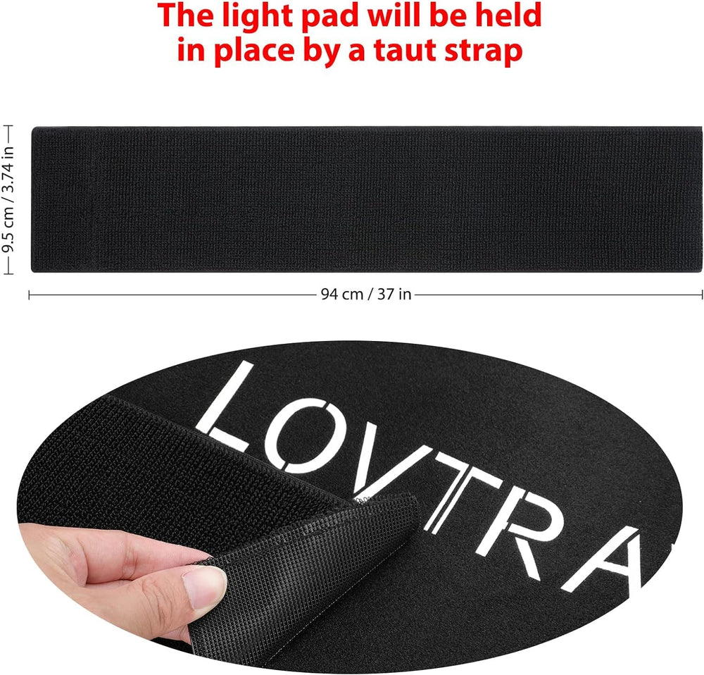 LOVTRAVEL 210-led therapy panel delivers broad-spectrum light coverage.