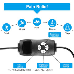 LOVTRAVEL five brightness levels tailor intensity to your needs