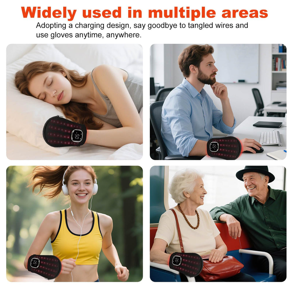 LOVTRAVEL flexible zipper design supports easy wear with dexterity.