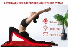 LOVTRAVEL large 35x20-inch treatment area supports versatile positioning.