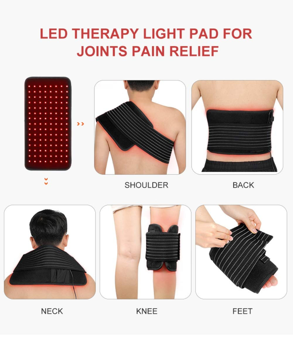 LOVTRAVEL large-area pad extended for full-body coverage and faster sessions