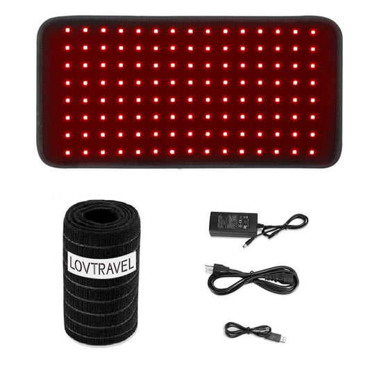 LOVTRAVEL red 660nm pad for targeted warmth and comfort
