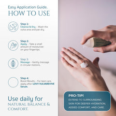 LOVV Instimoist daily-care routine shot conveys gentle, non-greasy hydration.