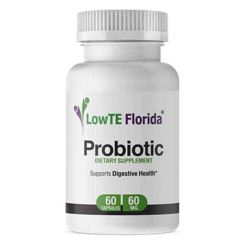 LowTE Florida probiotic bottle front view suggesting daily digestive balance support