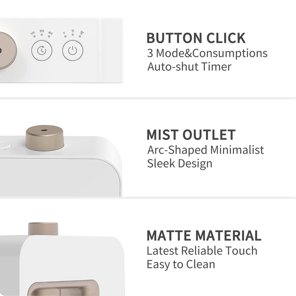 LOXIM essential oil diffuser portable design supports fragrance on the go.