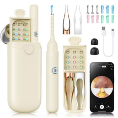 Loyker ear-wax-removal-kit with 1080p camera provides clear canal view for safe inspection